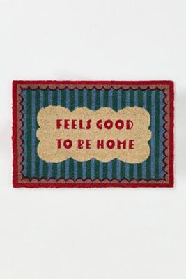 Feels Good to Be Home Coir Printed Doormat
