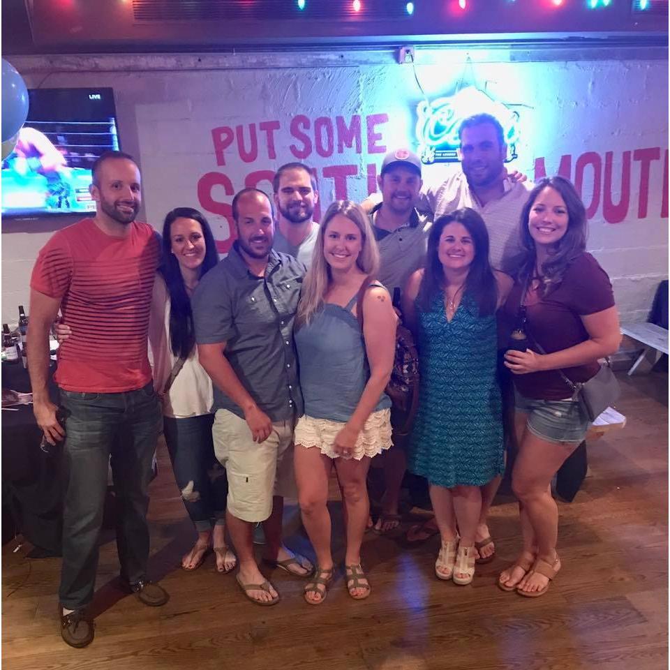 Celebrating Anthony's 30th in CT