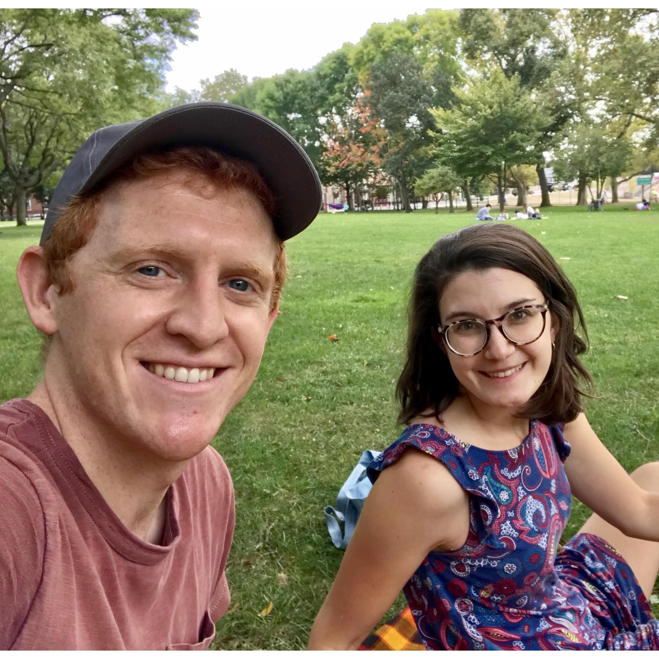 Out in the wild in Cambridge during Covid