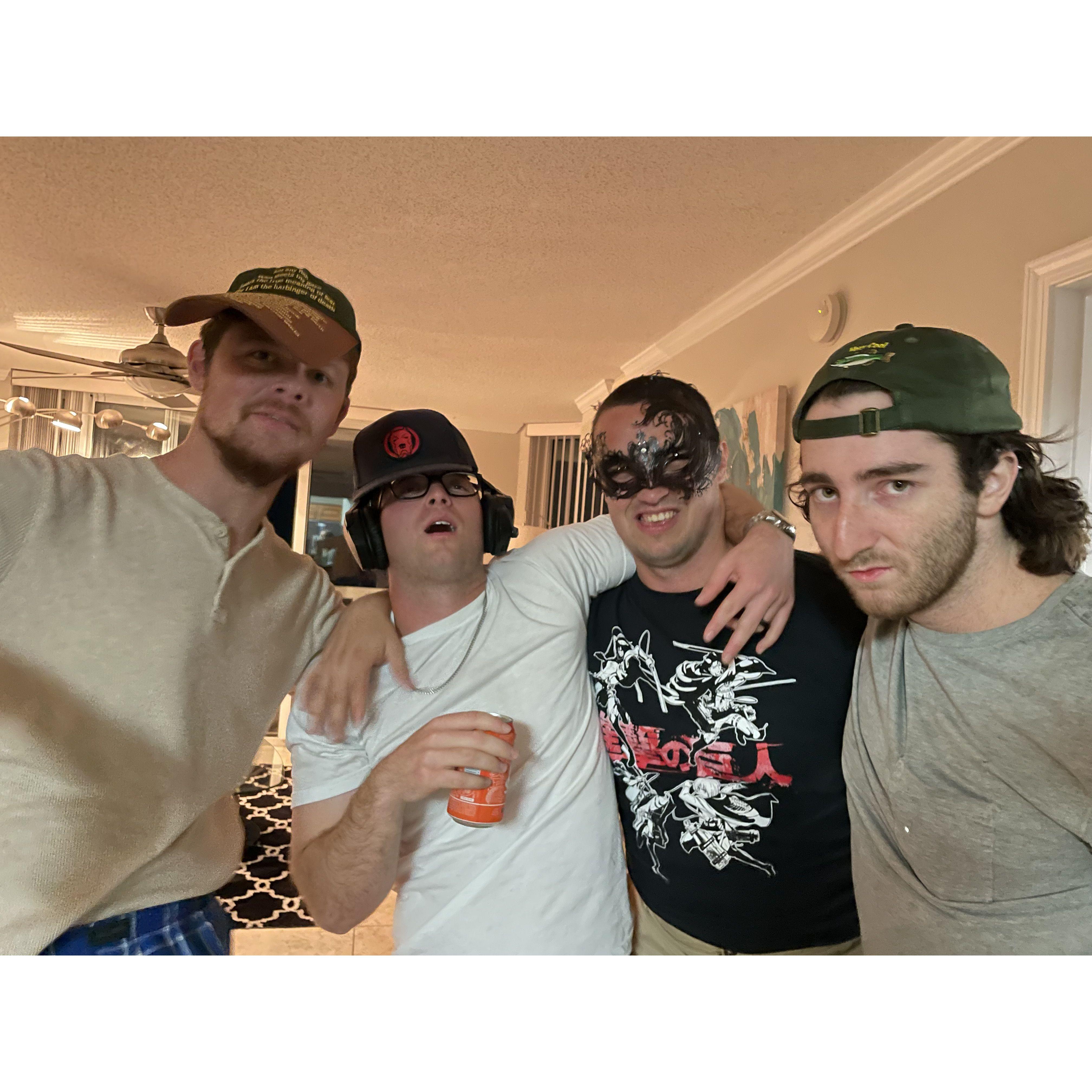 Jay, Zach, Joe, and Jacob