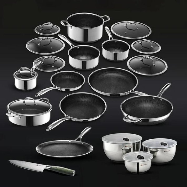 Hexclad Cookware Set