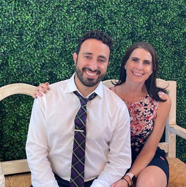 Enjoying Jeremy and Sabrina's wedding.