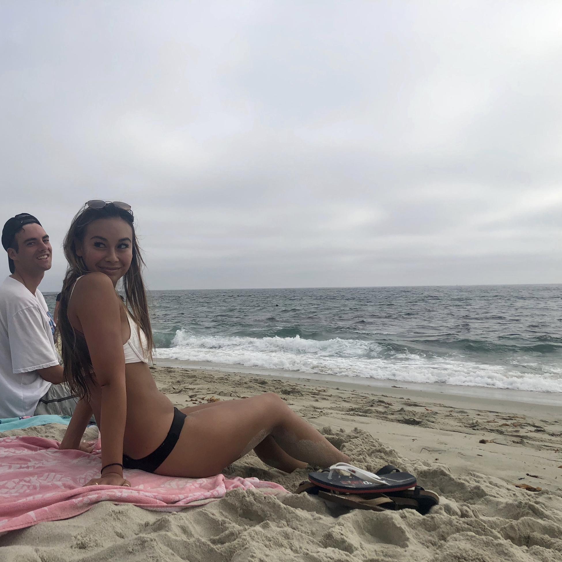 Our first San Diego Beach day!