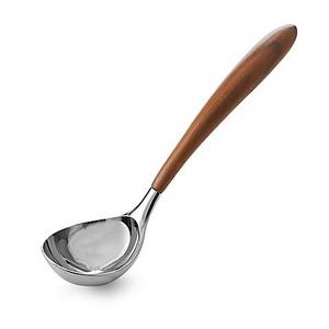 Nambe Curvo Acacia Serving Ladle