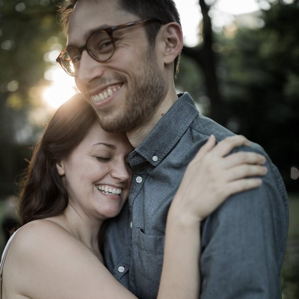 One of the shots from our engagement shoot in Central Park.