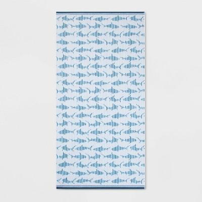 XL Jacquard Sharks Beach Towel - Sun Squad™