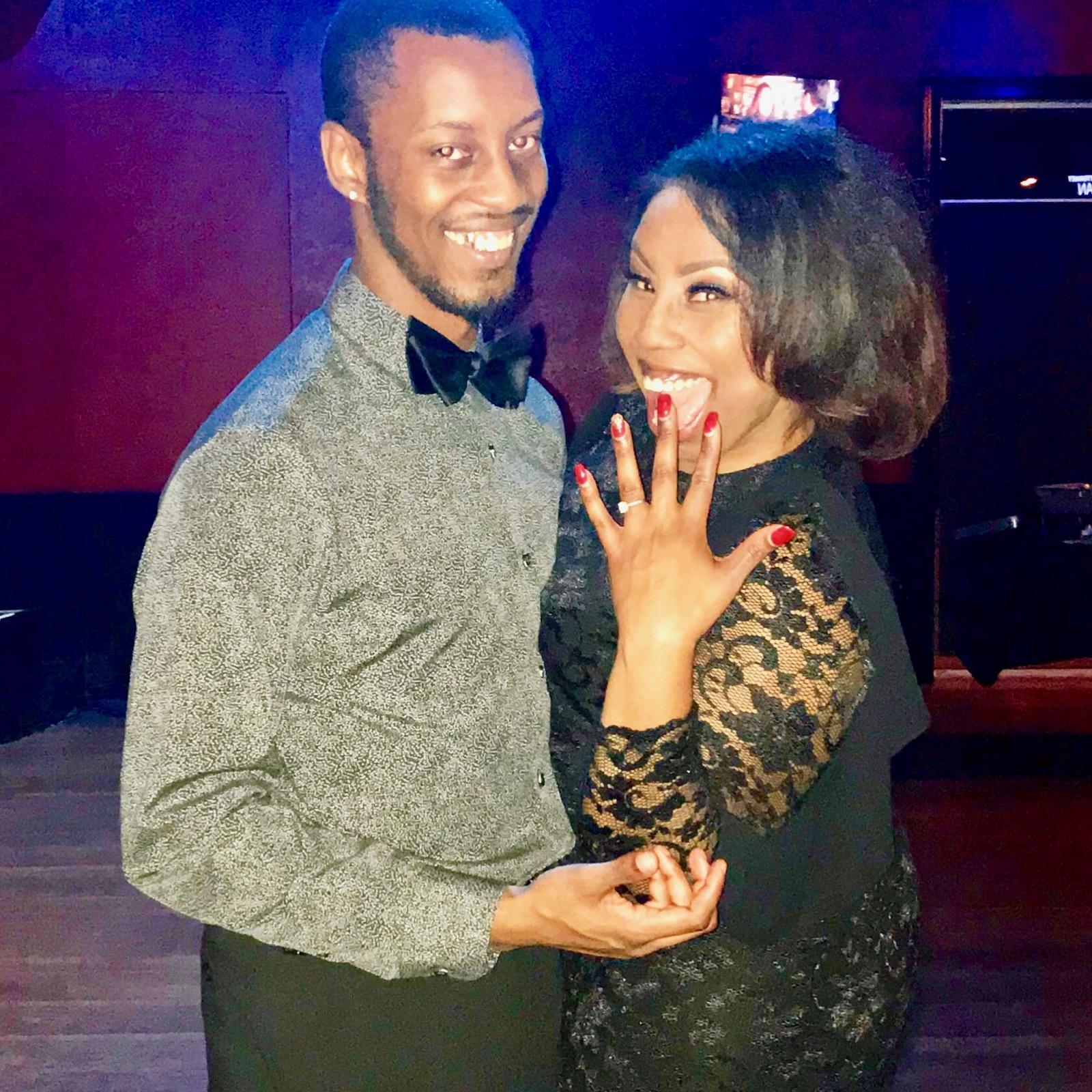 The night of the engagement. NYE 2018