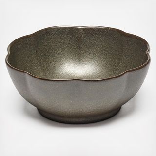 Inku Extra Large Ribbed Bowl by Sergio Herman, Set of 4