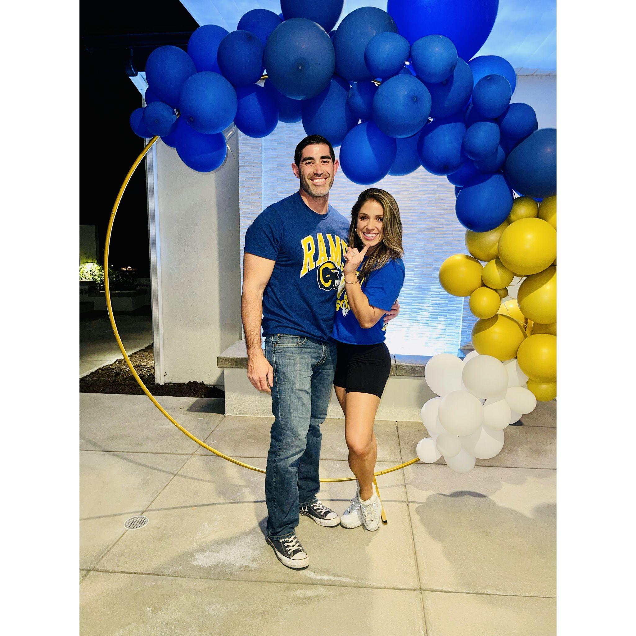 Rams win the Super Bowl!