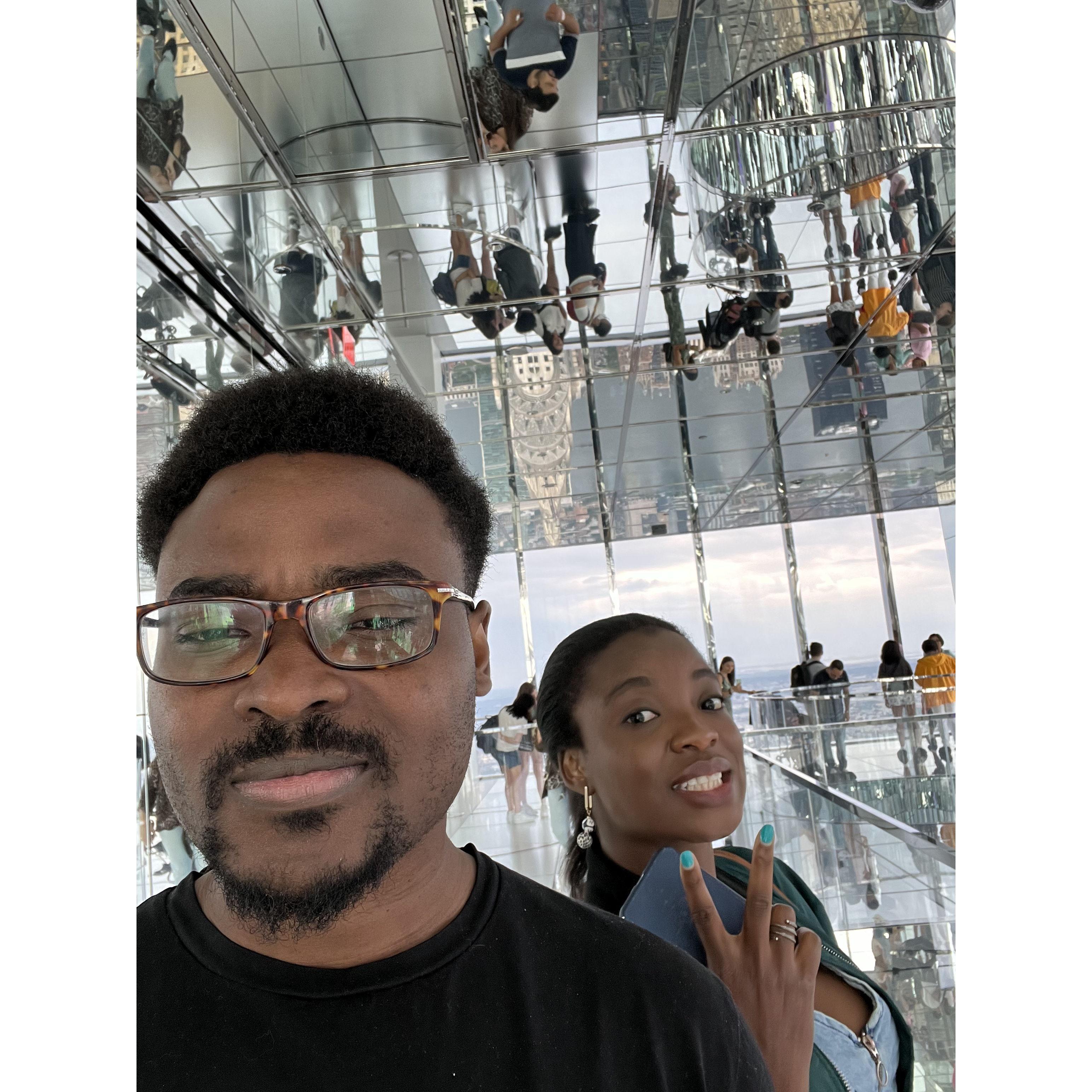 Femi's attempt to join the cool kids.