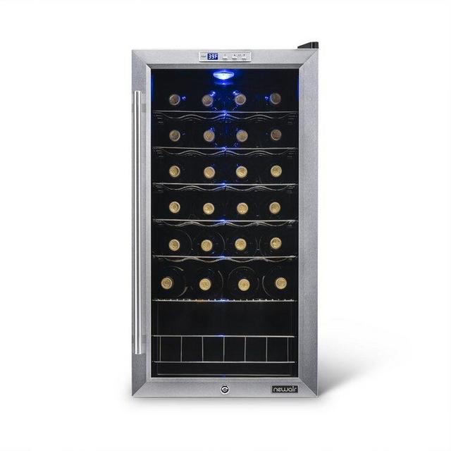 27 Bottle Single Zone Freestanding Wine Refrigerator