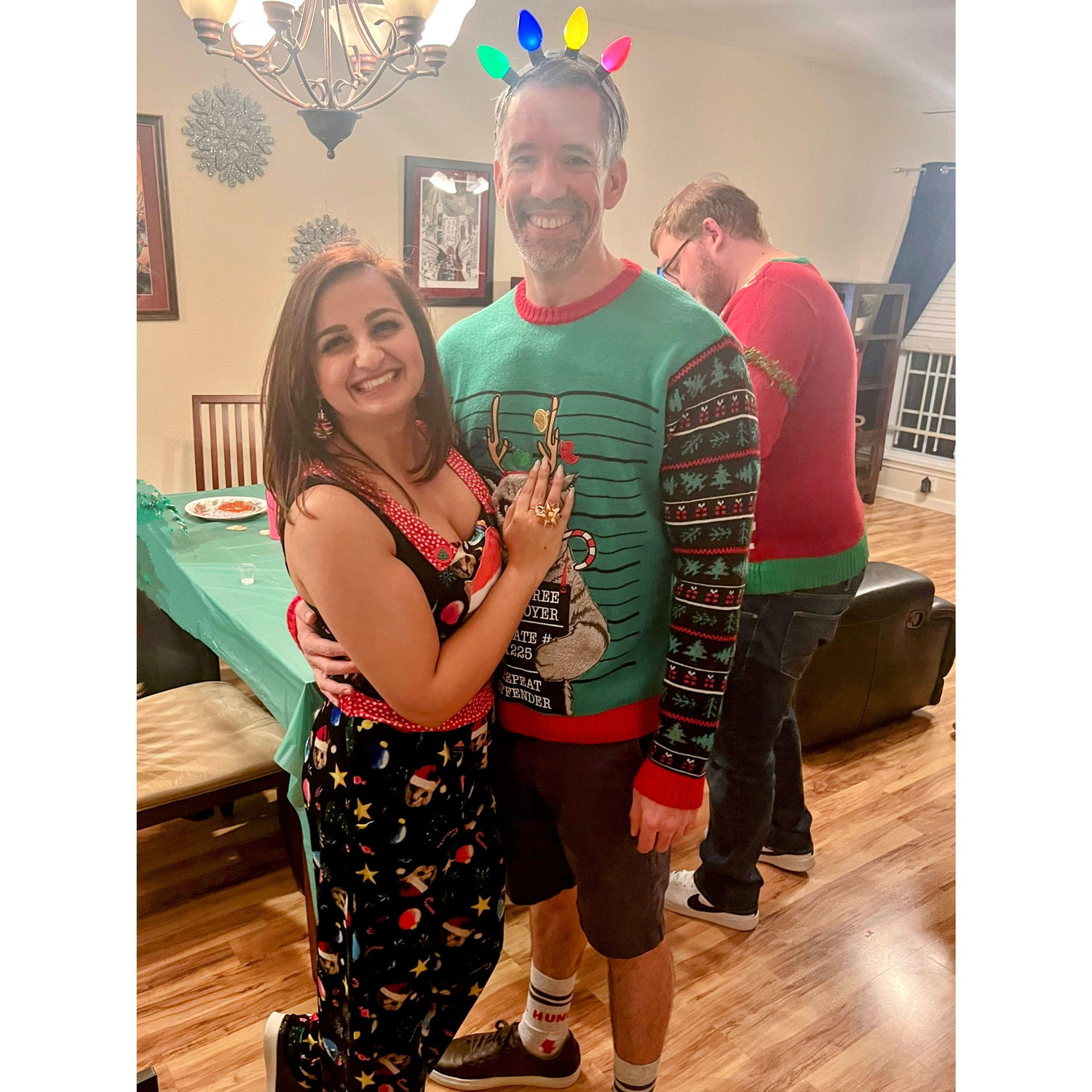 Ugly sweater party!