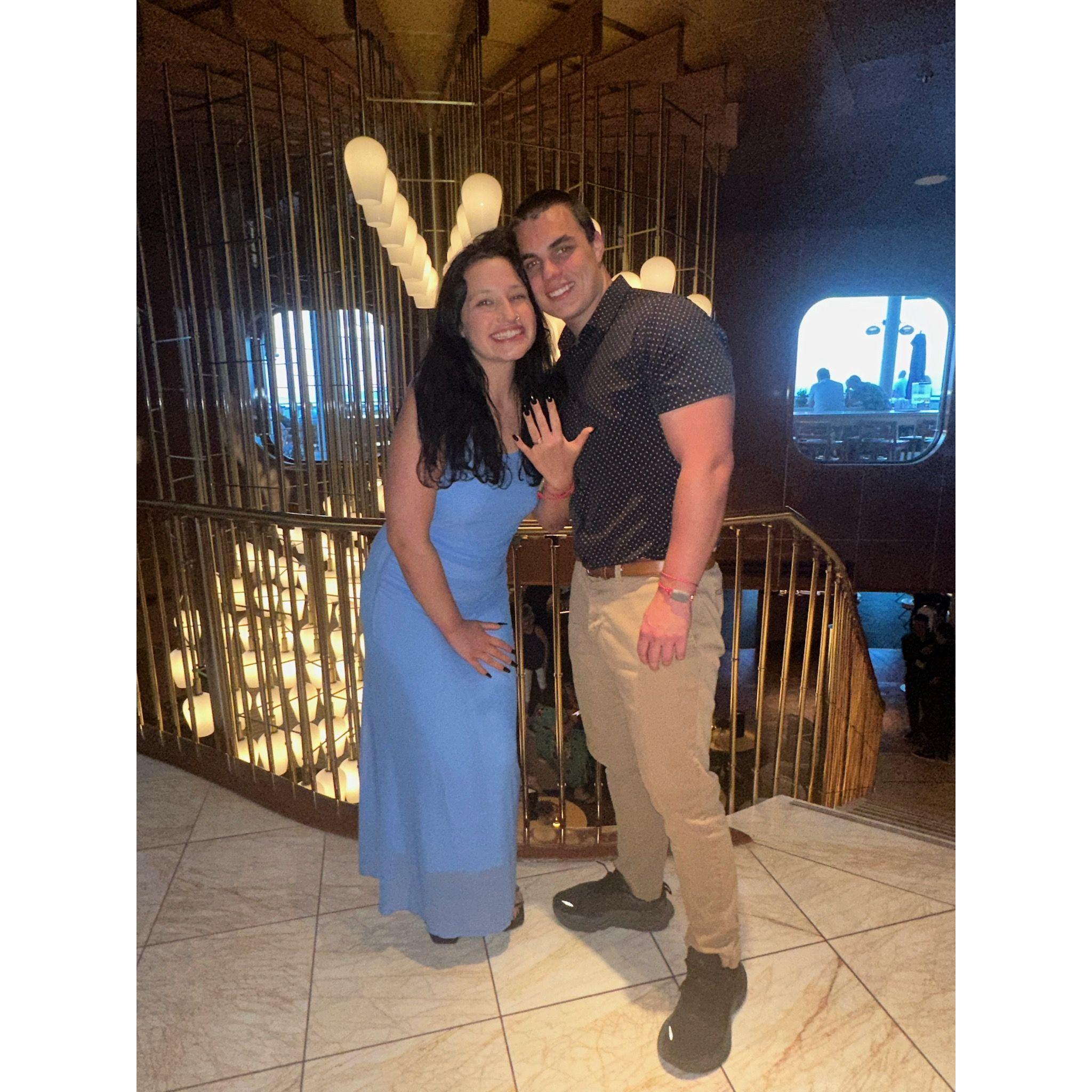 THE NIGHT WE GOT ENGAGED!!!