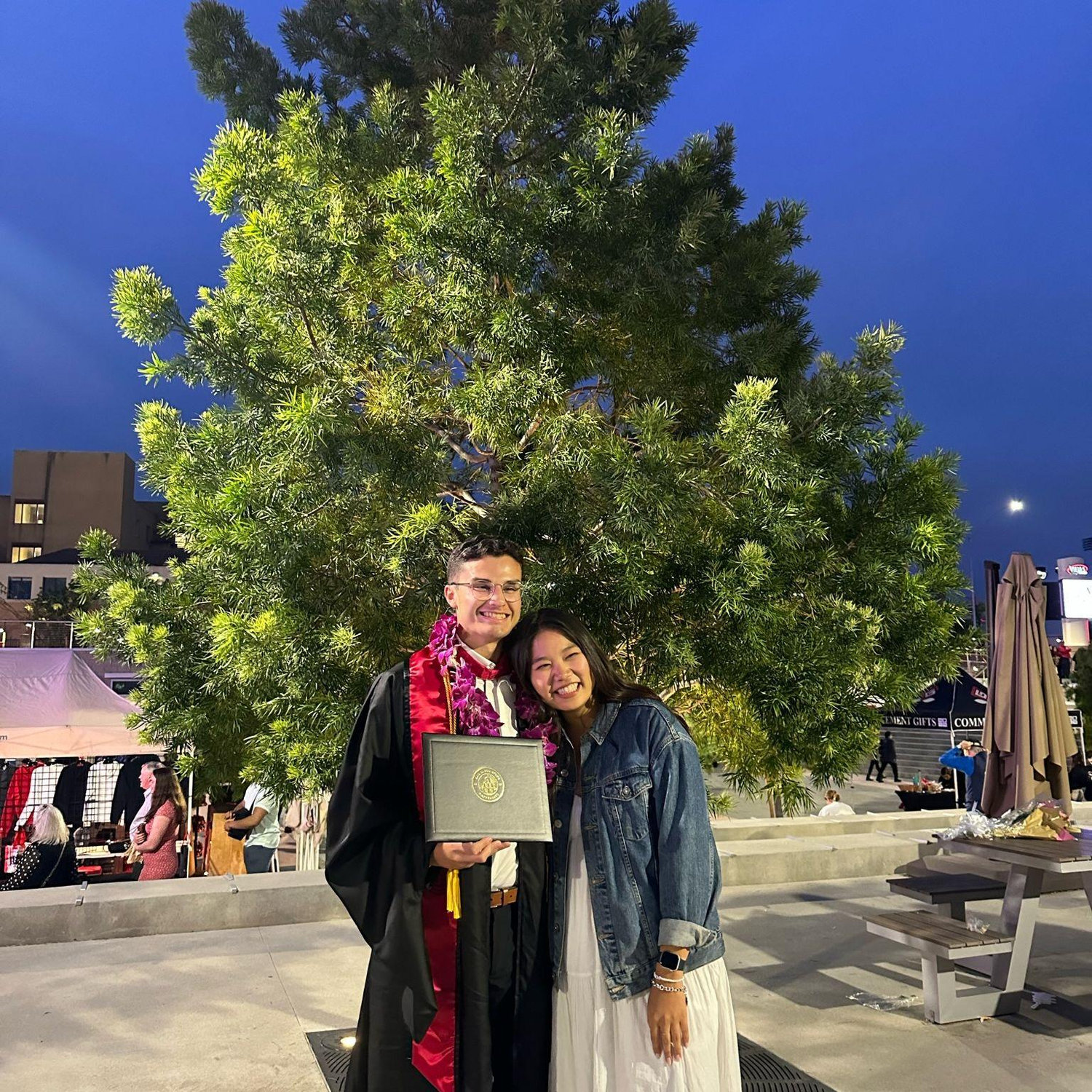 2023 | Micah's Grad School Graduation (ask Evelyn about this day)