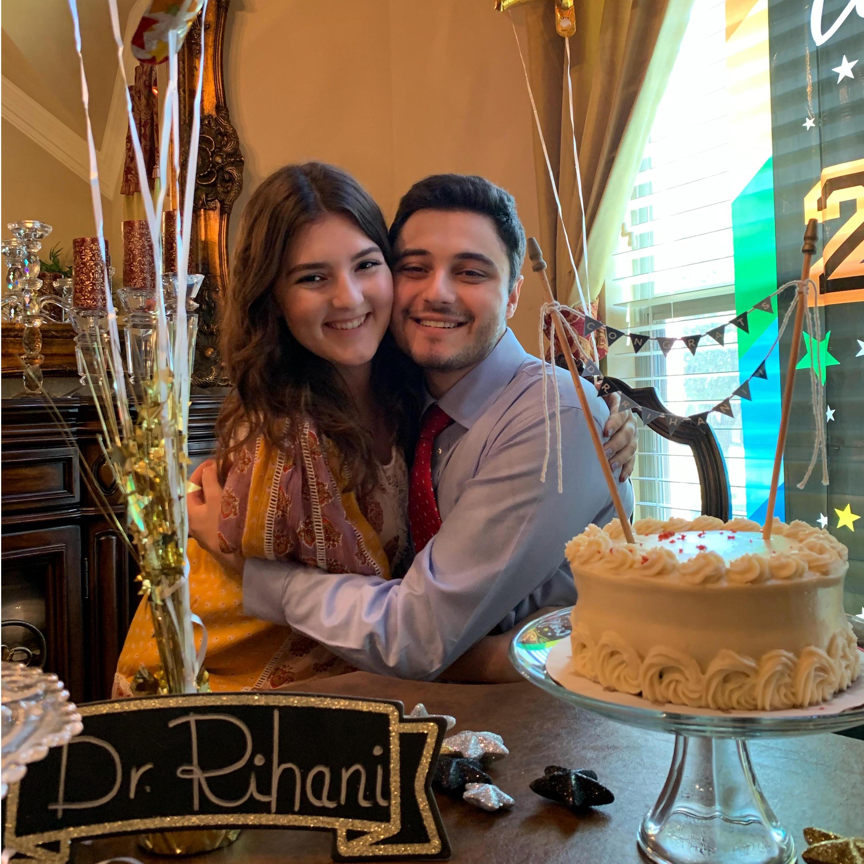 Dr. Rihani!! Rashed successfully defended his doctoral dissertation in Spring 2020.