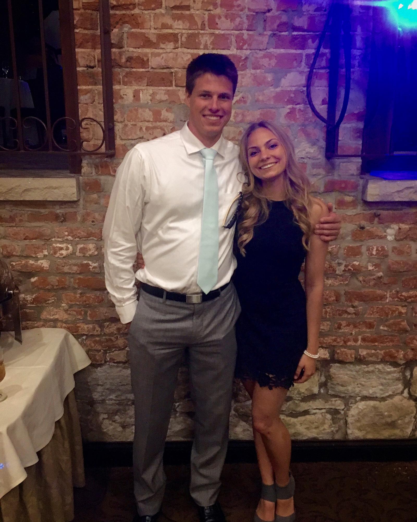 Reid and Amy's wedding: the first wedding we went to together