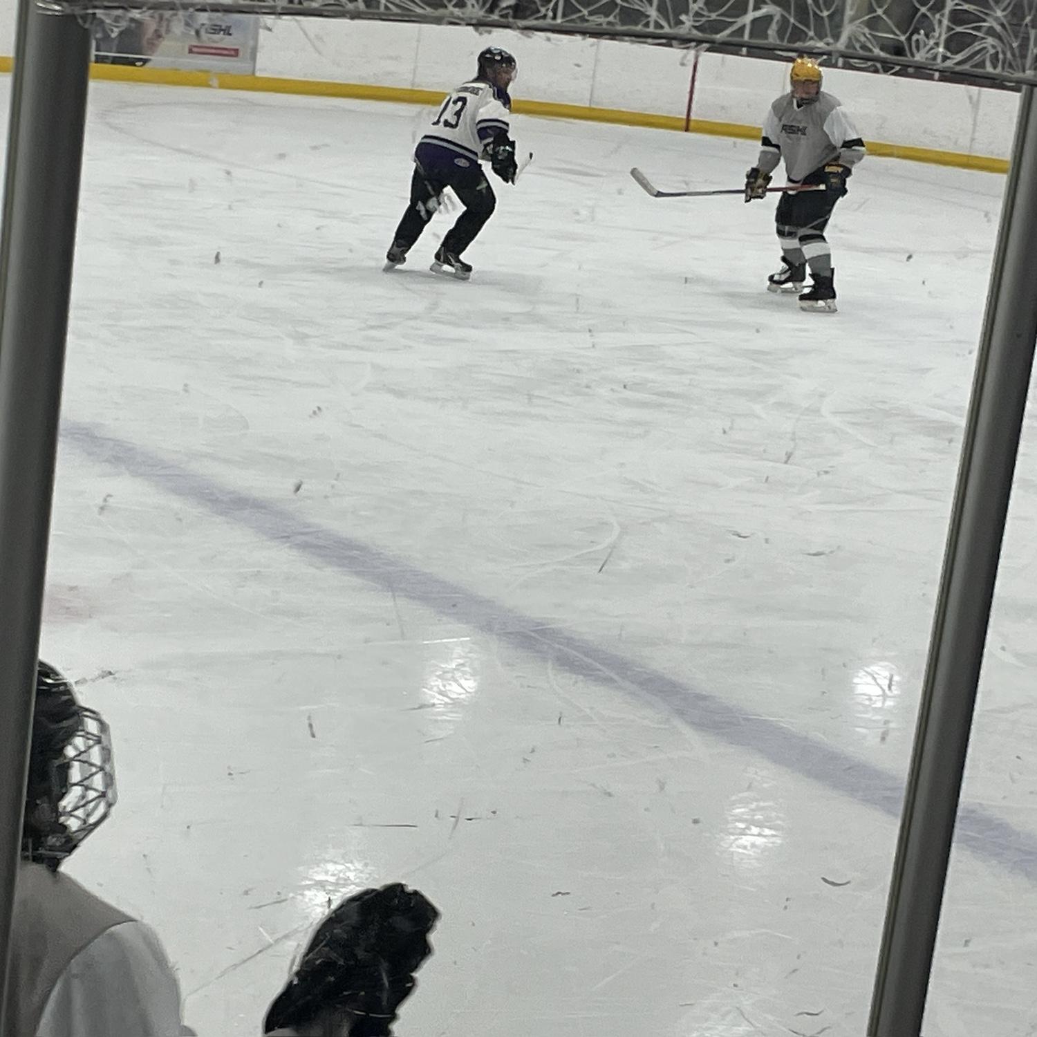 Went to support our friend Matt in his rec hockey league