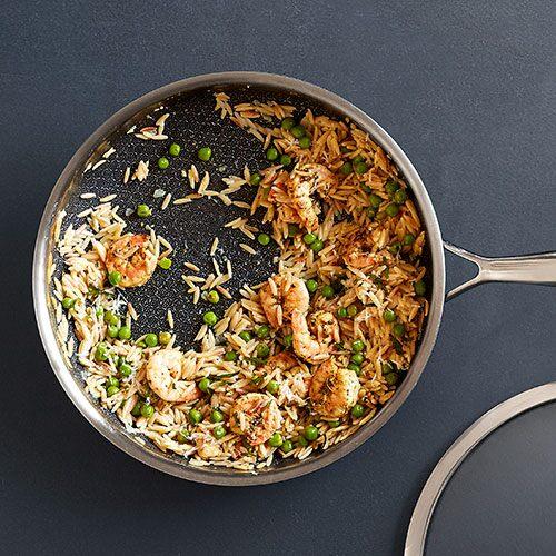 10" Stainless Steel Nonstick Skillet