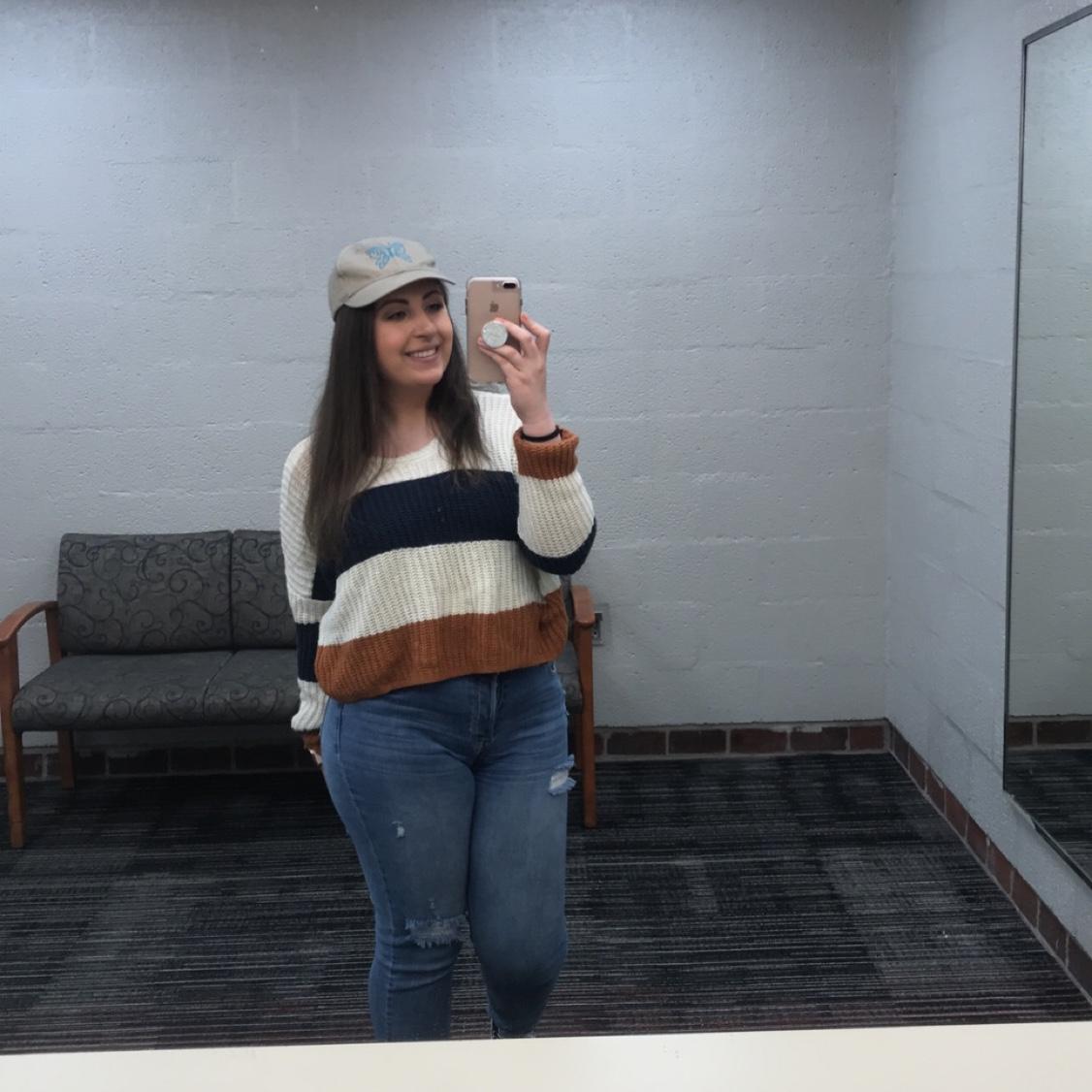 February 2020
Max let Alexia wear his hat at a party and she wore it to class the next day. All of their friends wanted the tea!