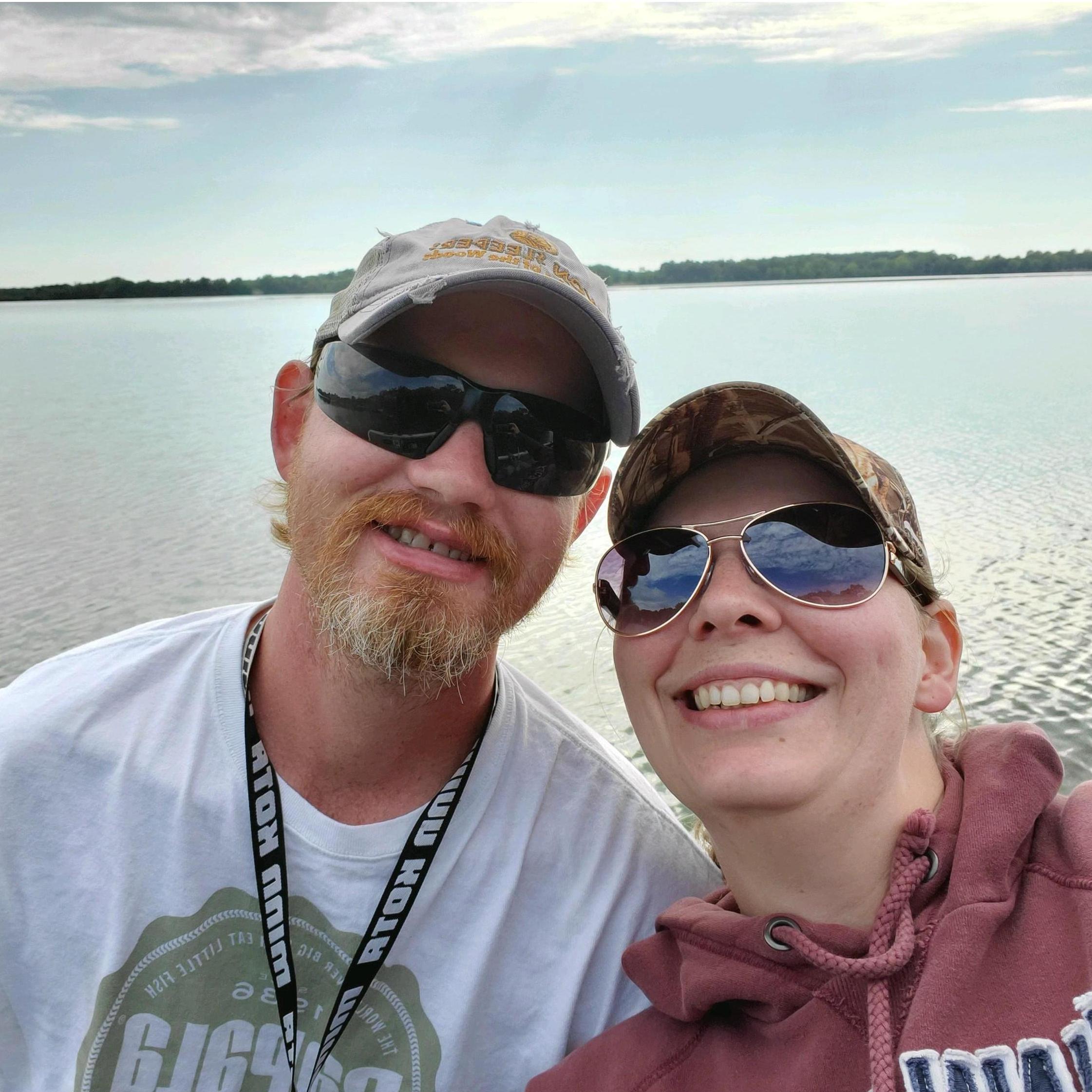 The lake is our happy place.