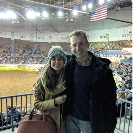 At the rodeo!