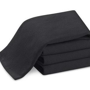 All Purpose Pantry Towel, Set of 4, Black