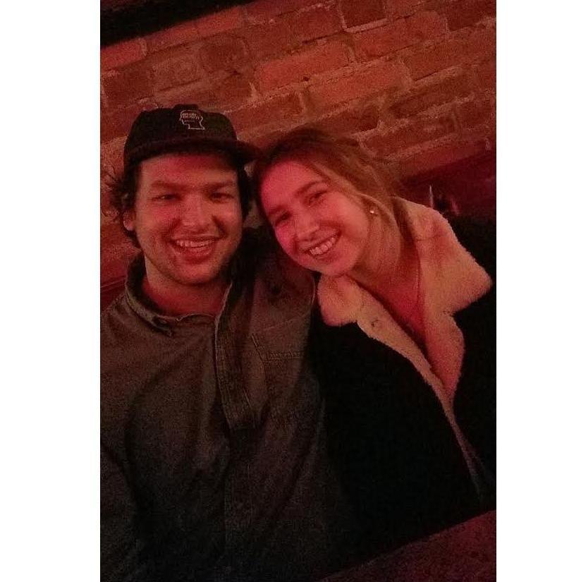 When we were first dating in college- Oddfellows Bar