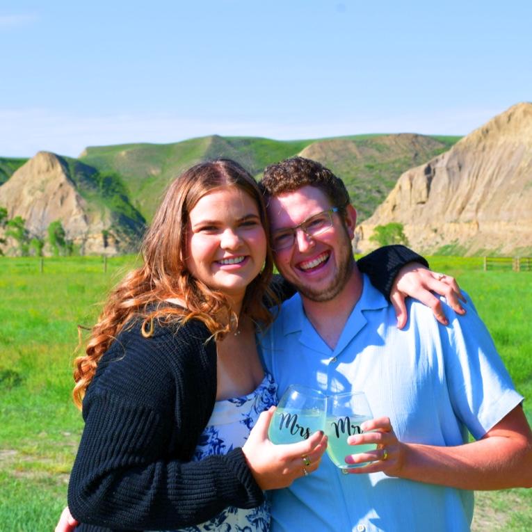 June 8th, 2024 the two tied the knot!