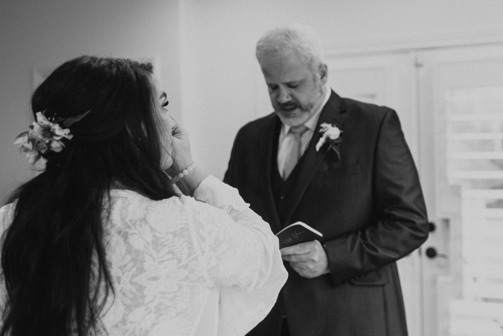 We chose to write our own vows for each other, safe to say there weren’t many dry eyes in the room