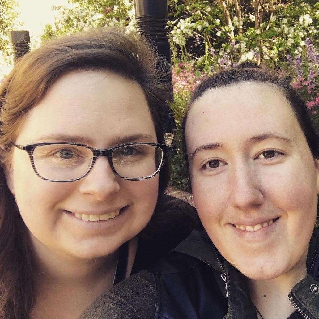 Ashley and Liz visiting Atlanta Georgia in April 2019.