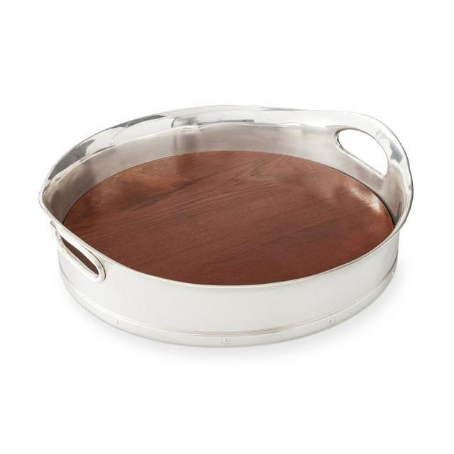Marlo Thomas Round Bar Tray