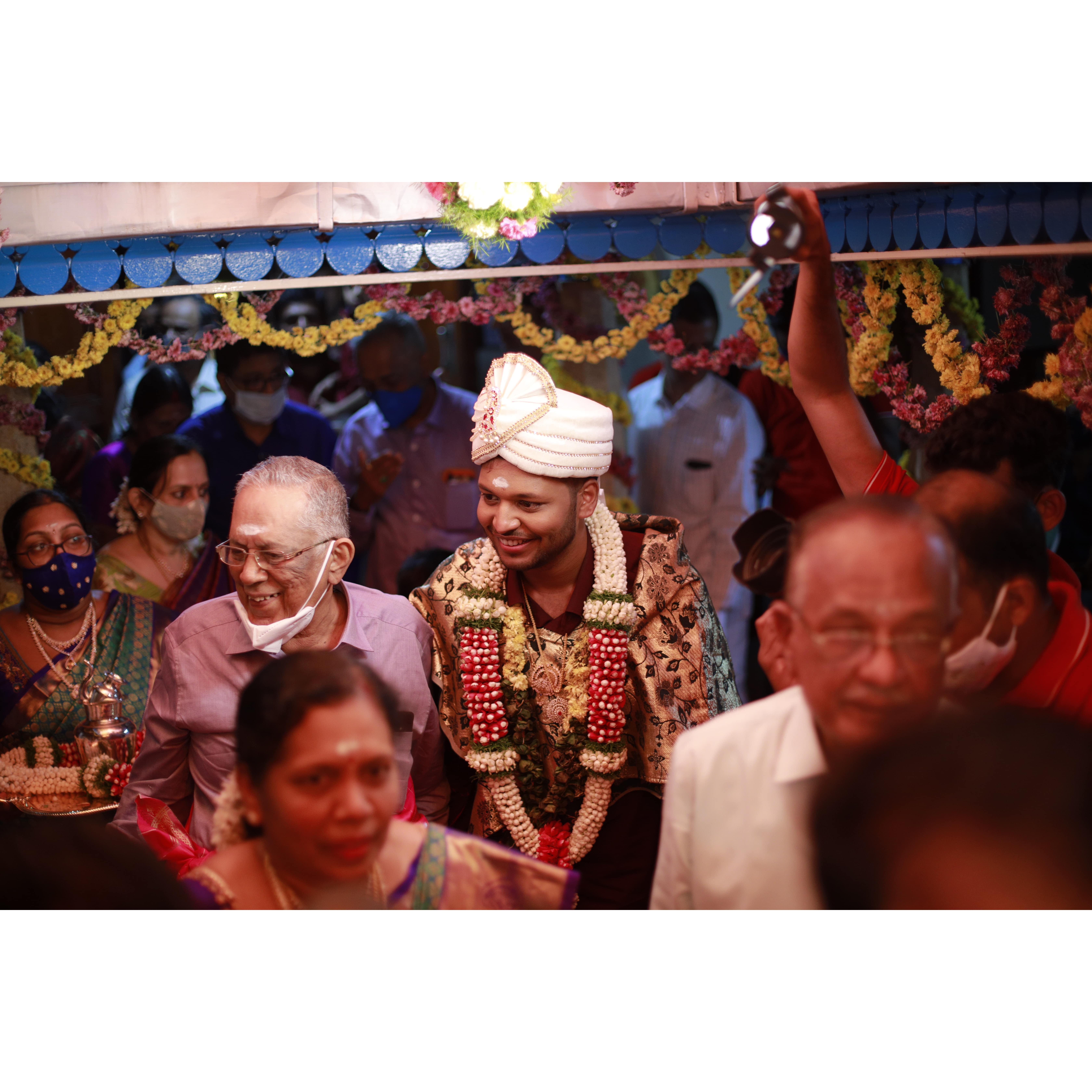 Grooms Entrance