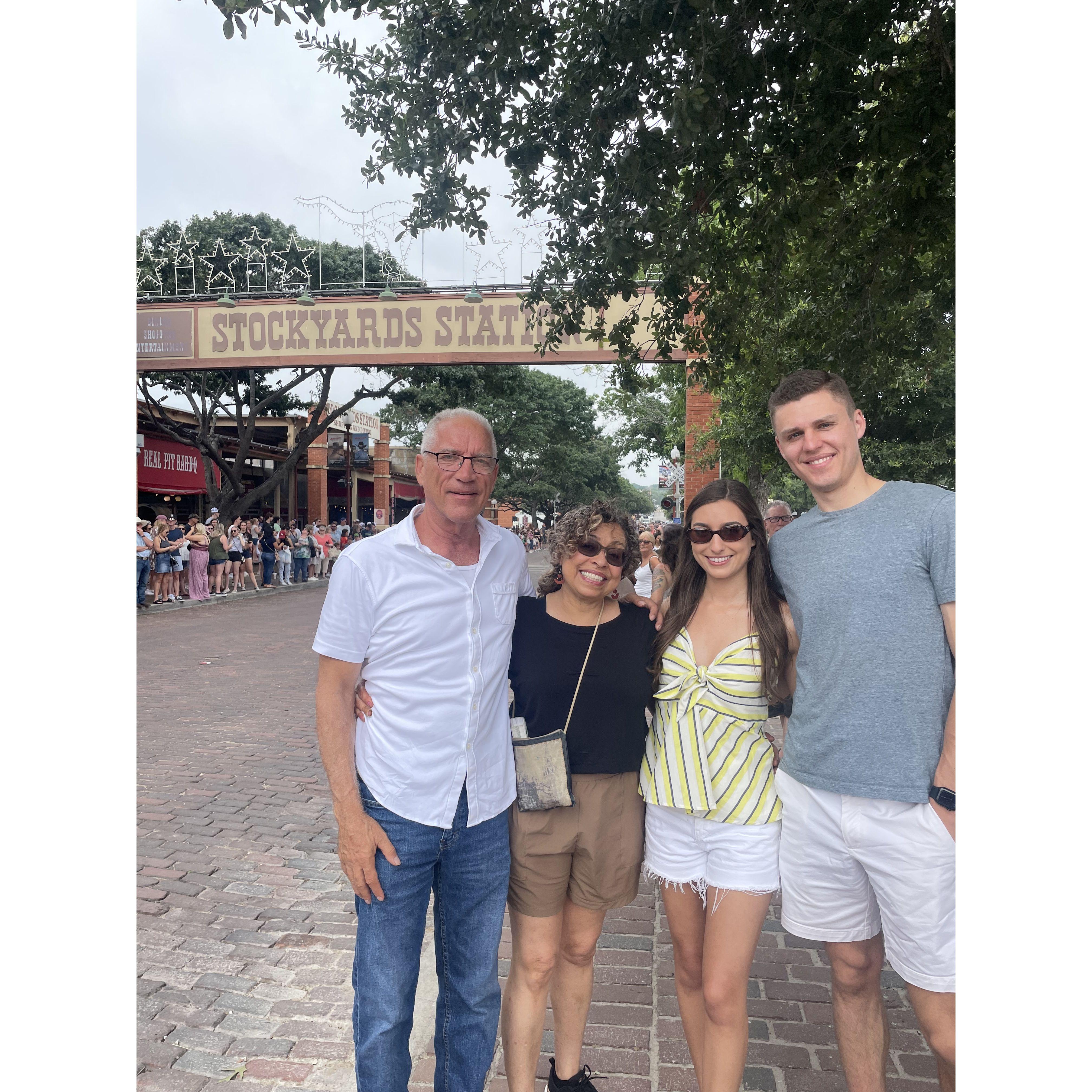 Fort Worth Stockyards...yeehaw! 5.24.2024