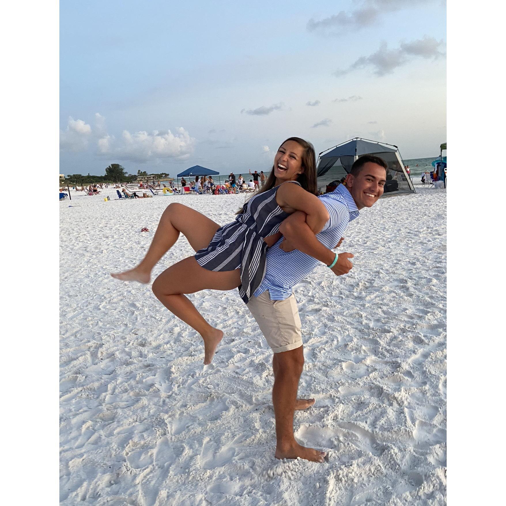 Beach trip in Sarasota
