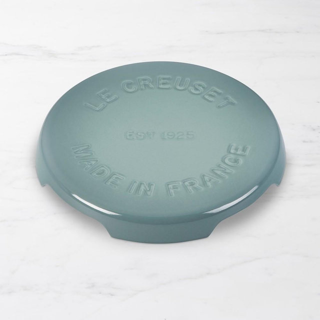 Le Creuset Signature Enameled Cast Iron Trivet, Sea Salt