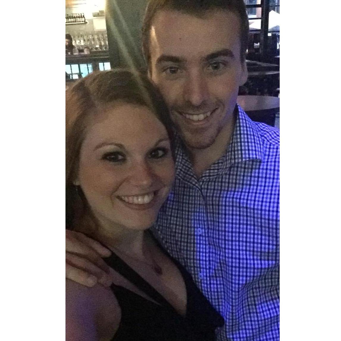 One of my favorite nights celebrating Billy's birthday!