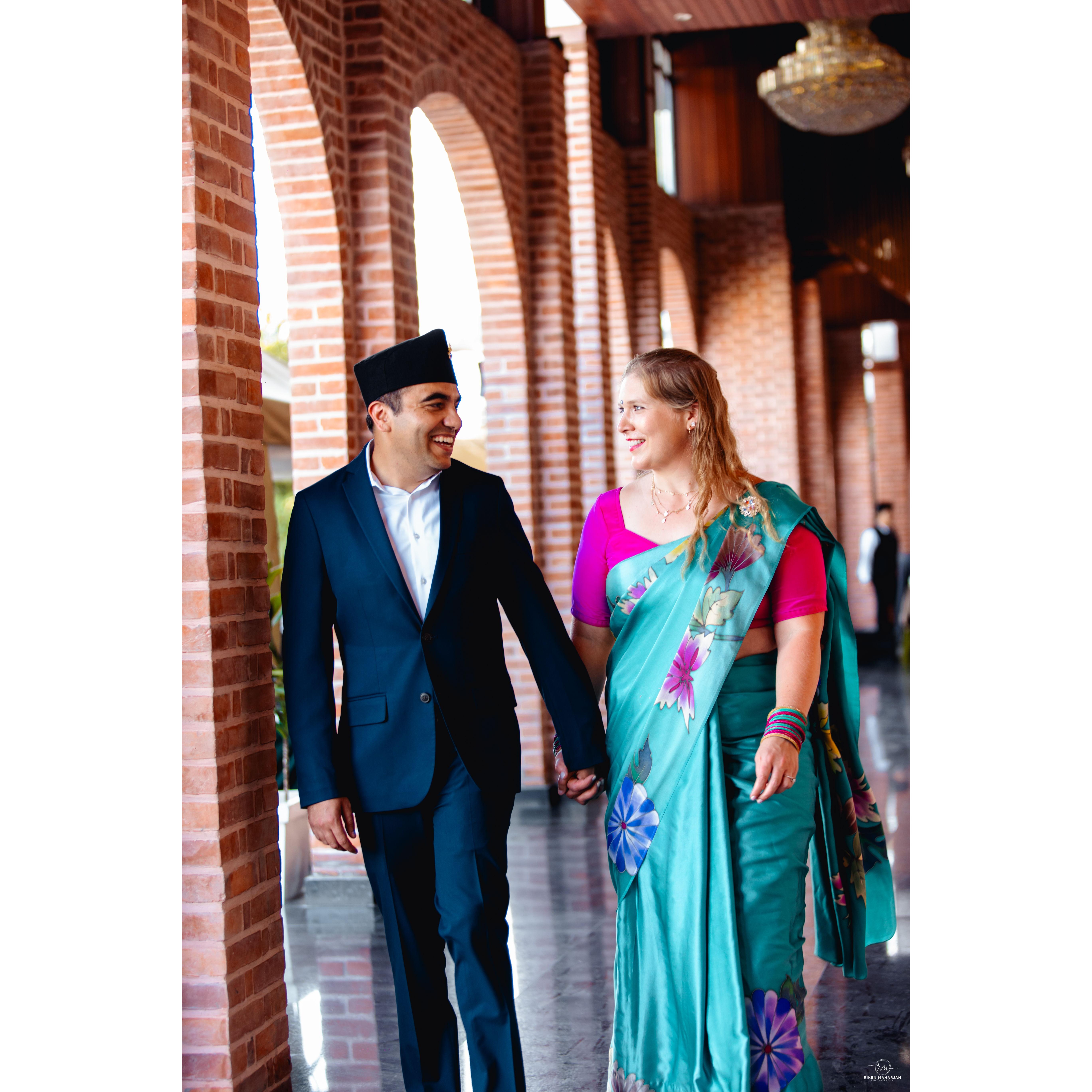 Engagement party in Nepal