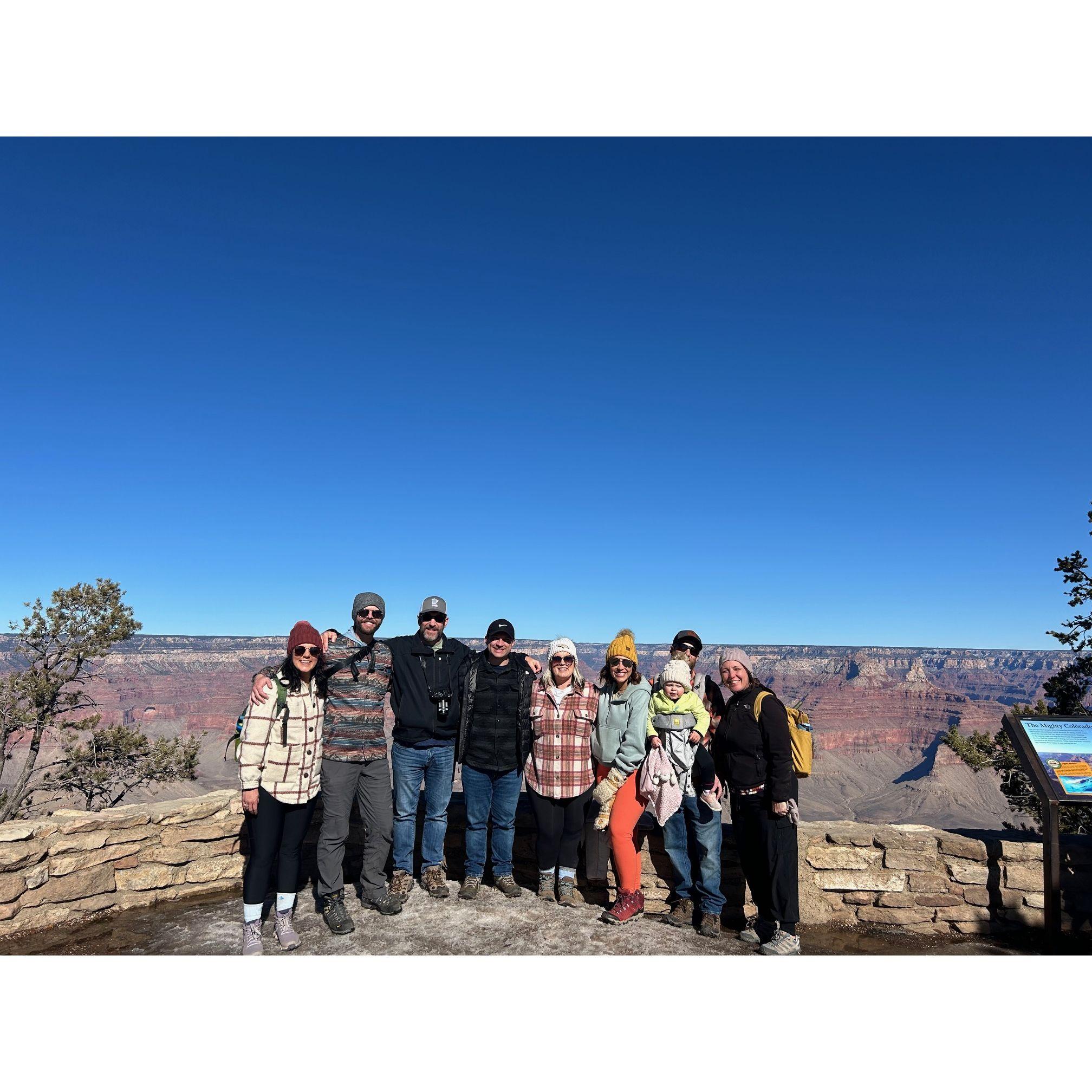 Grand Canyon w/ Britt's family - January 2024