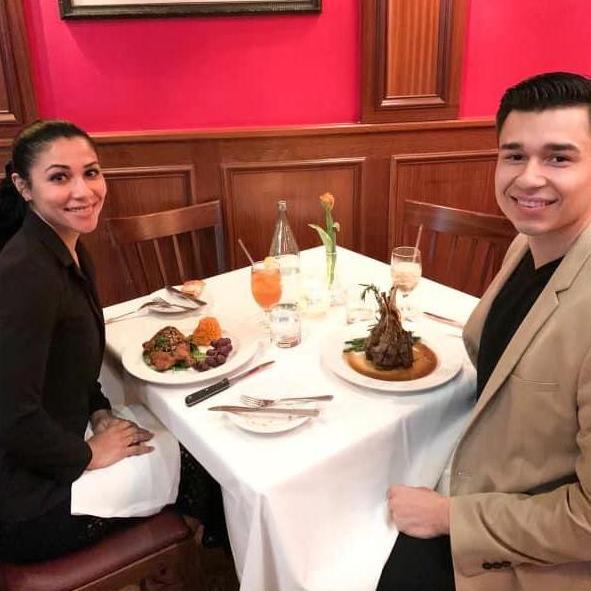Birthday dinner in New Orleans