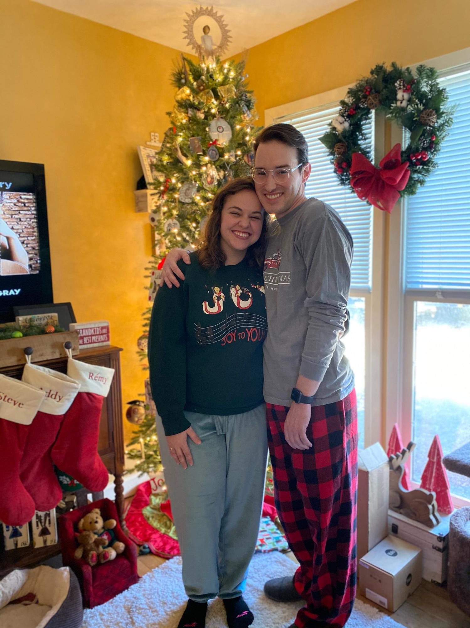 Our first picture together and still one of our favorites!