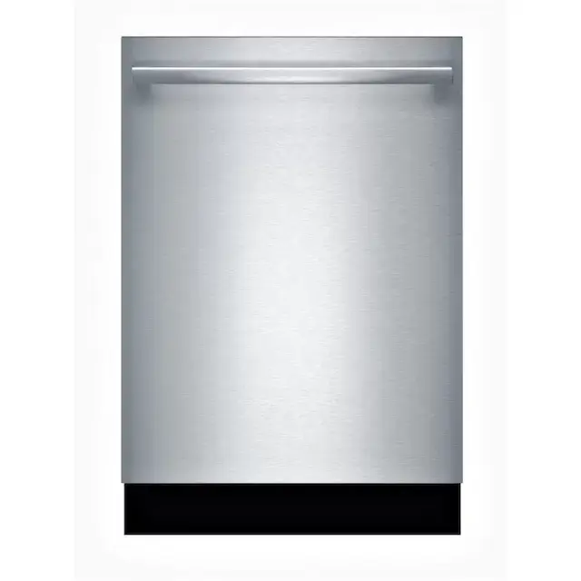 Bosch 100 48-Decibel Top Control 24-in Built-In Dishwasher (Stainless Steel) ENERGY STAR