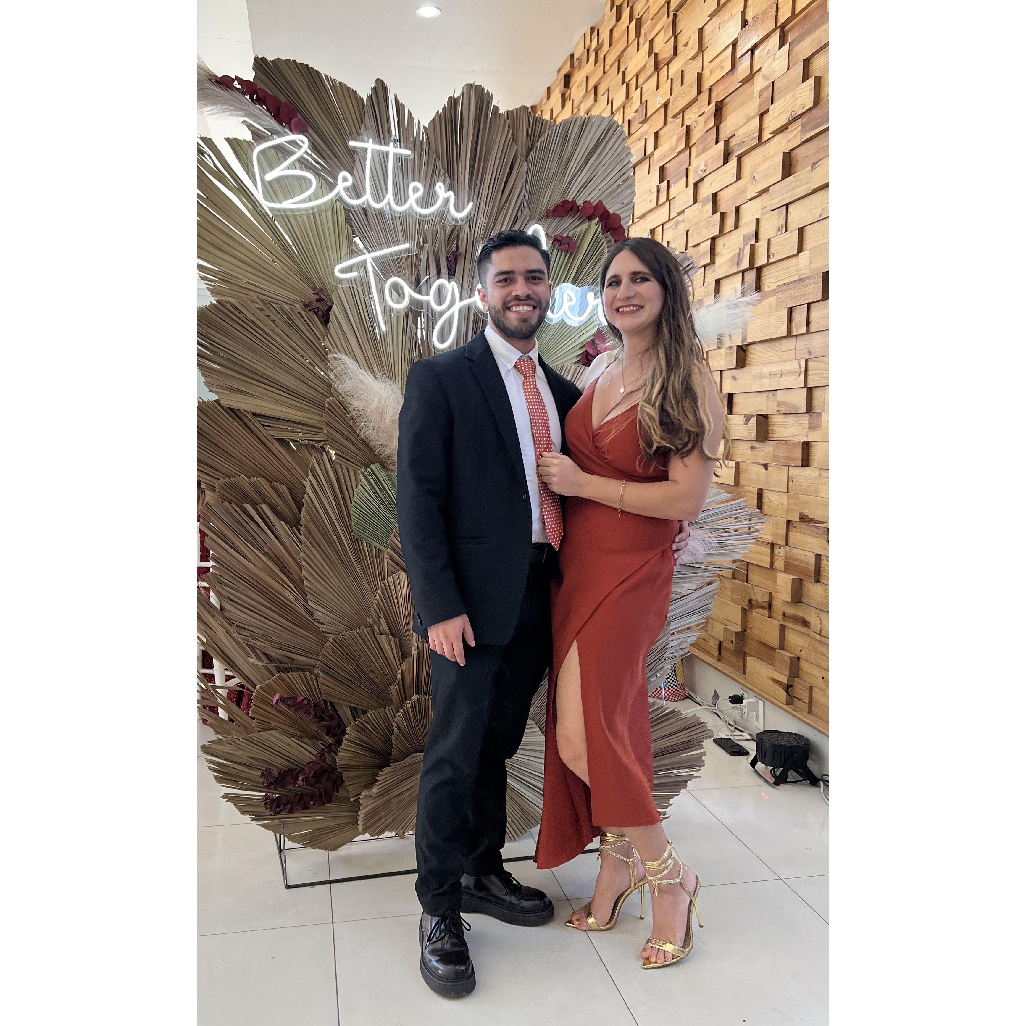 At Alejandro's brother's wedding! And Sabrina's first time in Mexico meeting the family