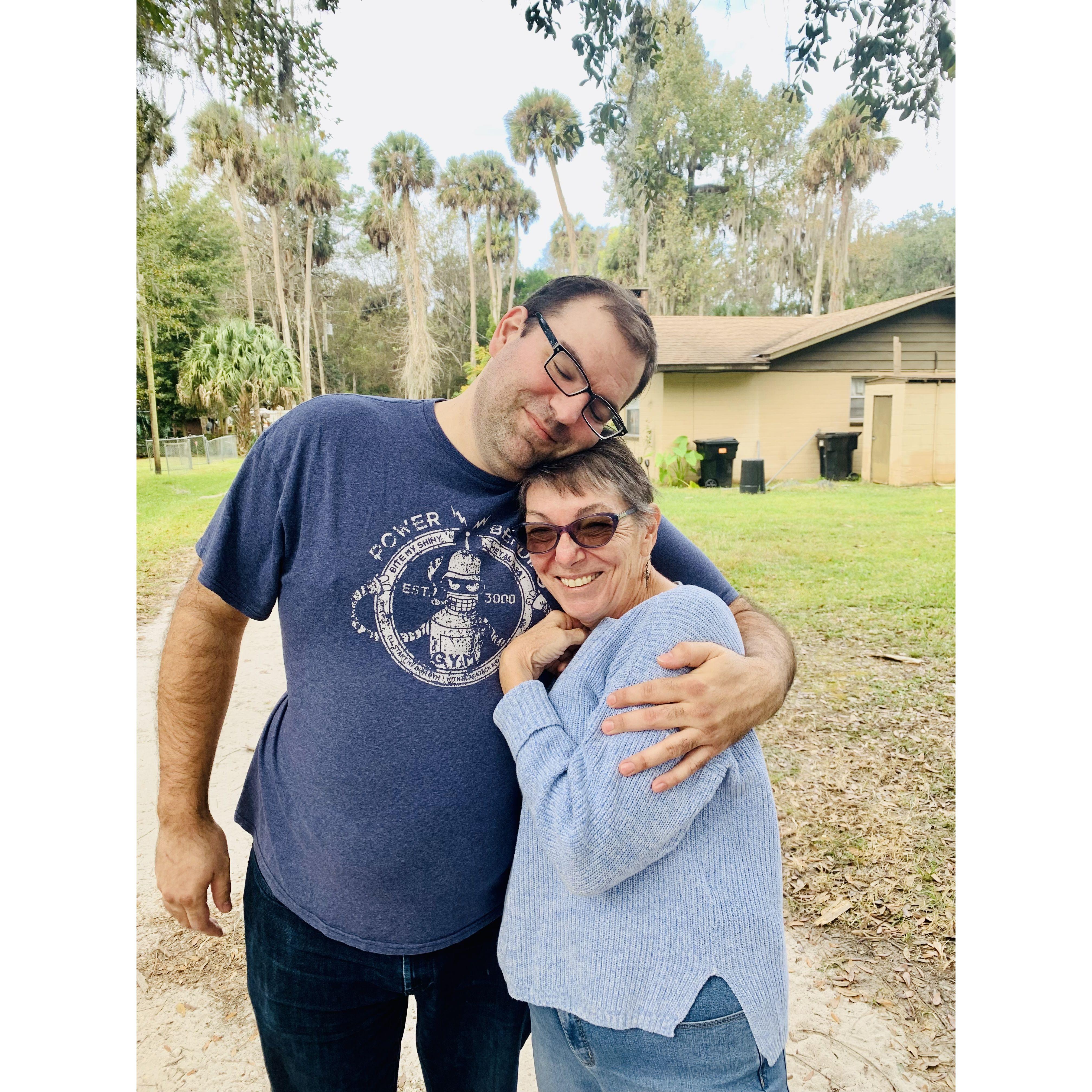 Ben and his Mom, Tish in Cross Creek, FL