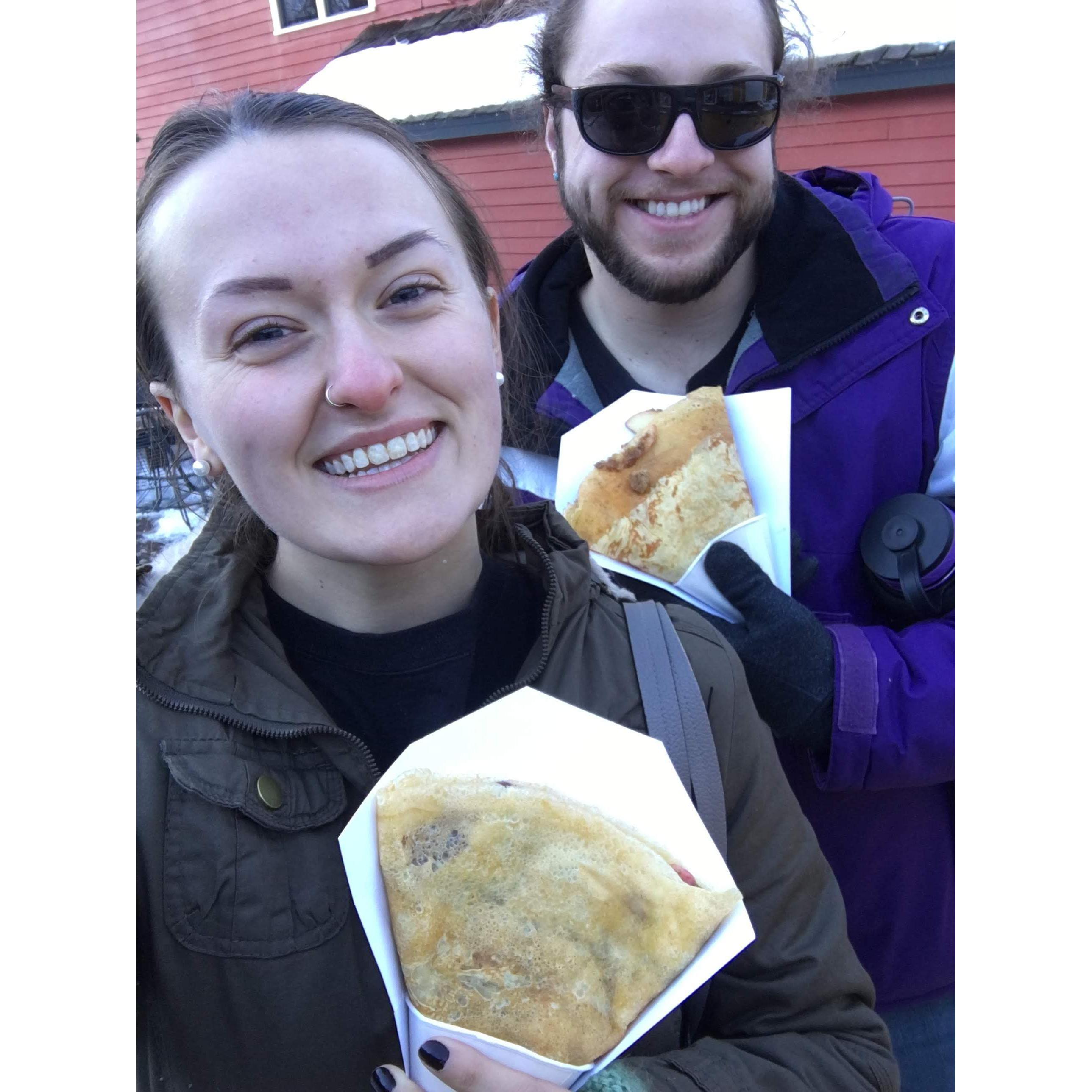 Crepes in Breck!