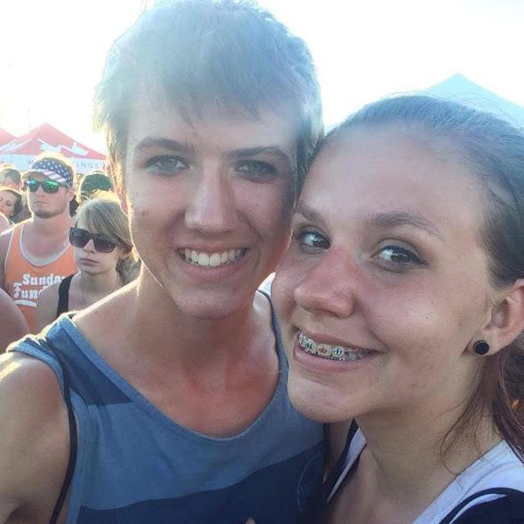 Our first Warped Tour together as a couple!