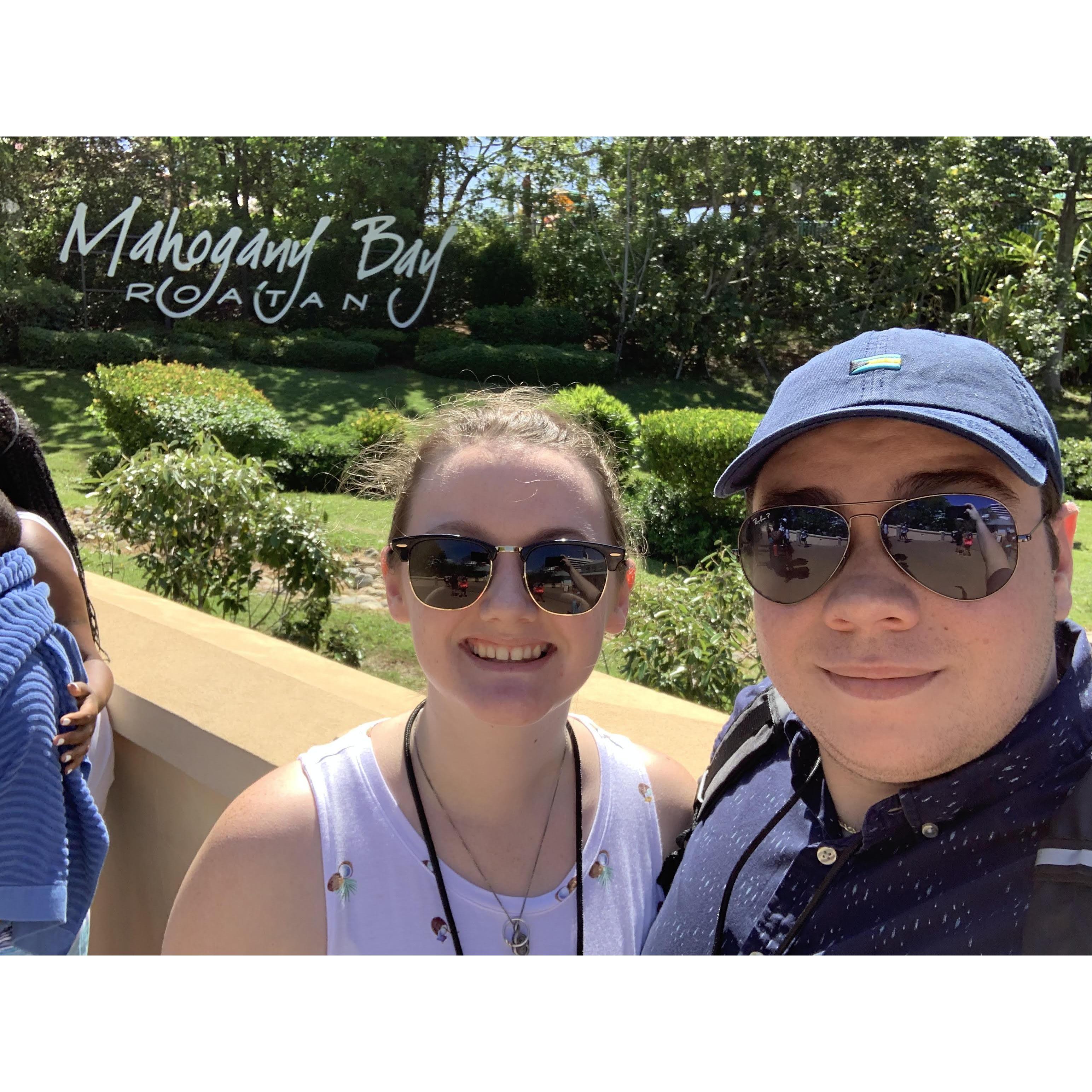 Our second cruise together after Kyle proposed.