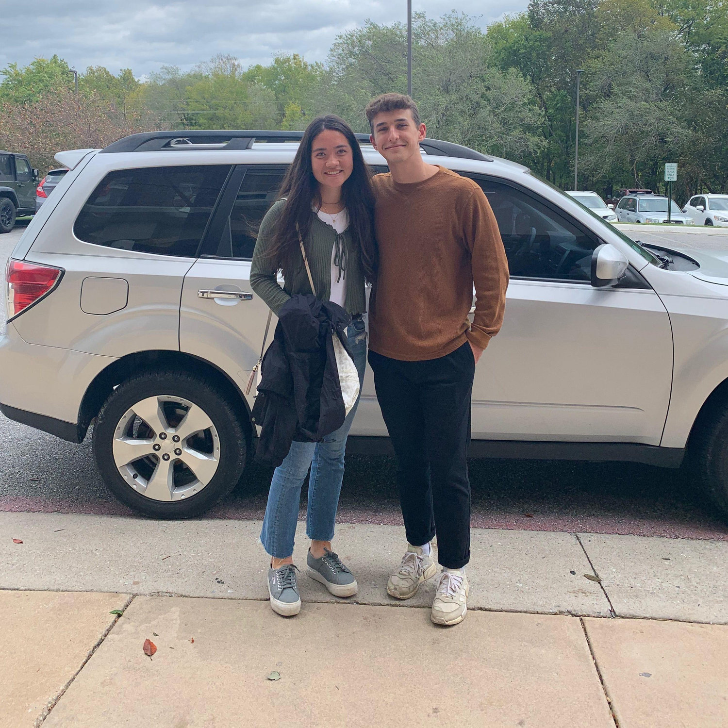 Our first date!