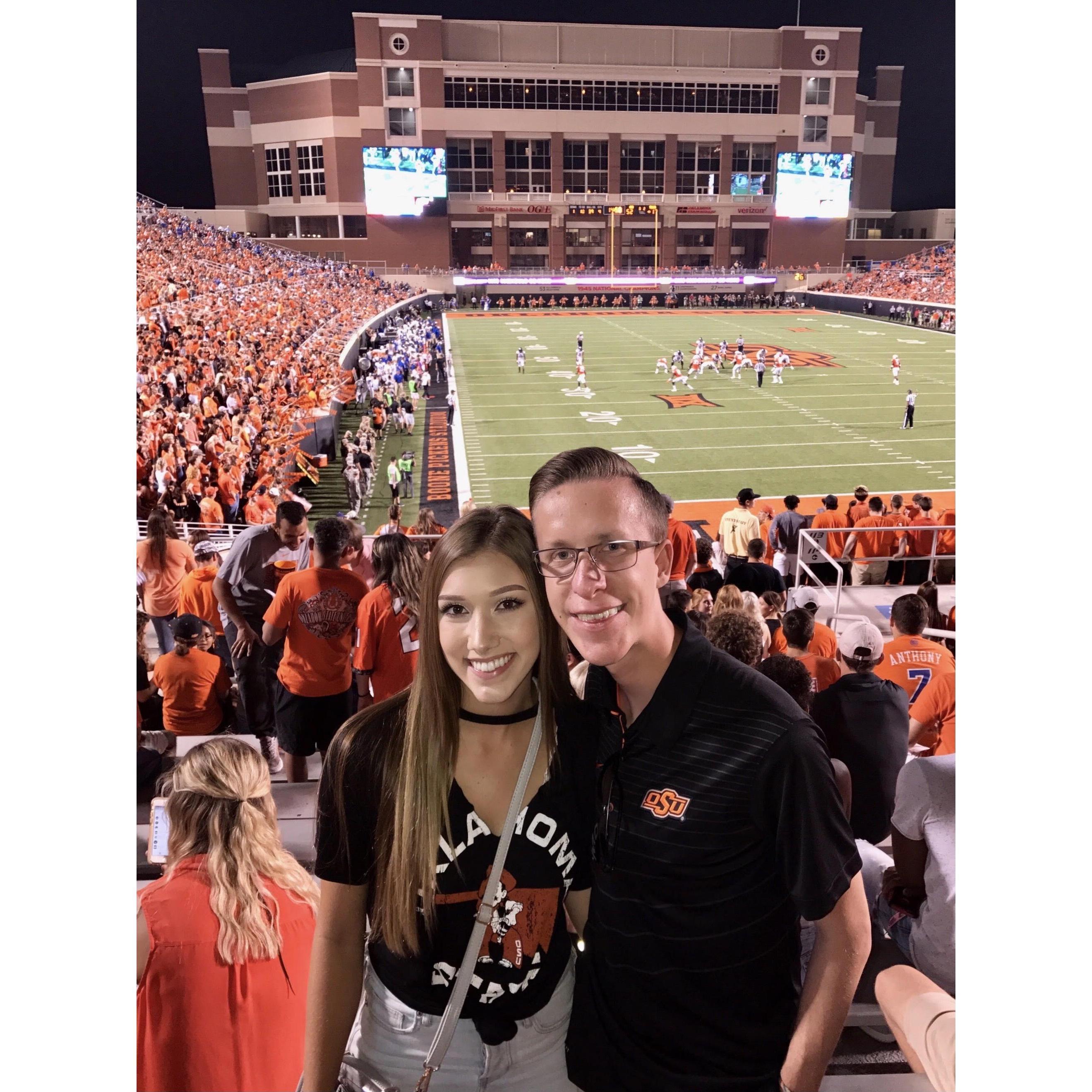 Our first OSU game