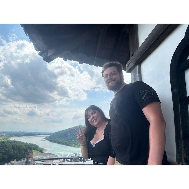 The top of the Inuyama Castle in Japan