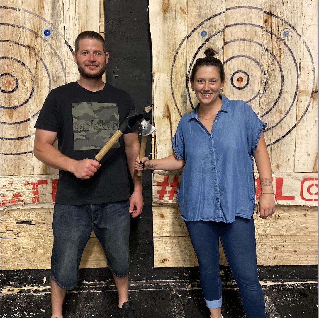 Young Love & Axe Throwing